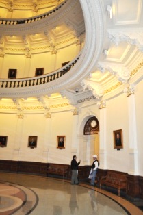Bob Price interviews Sid Miller in the Texas Capitol